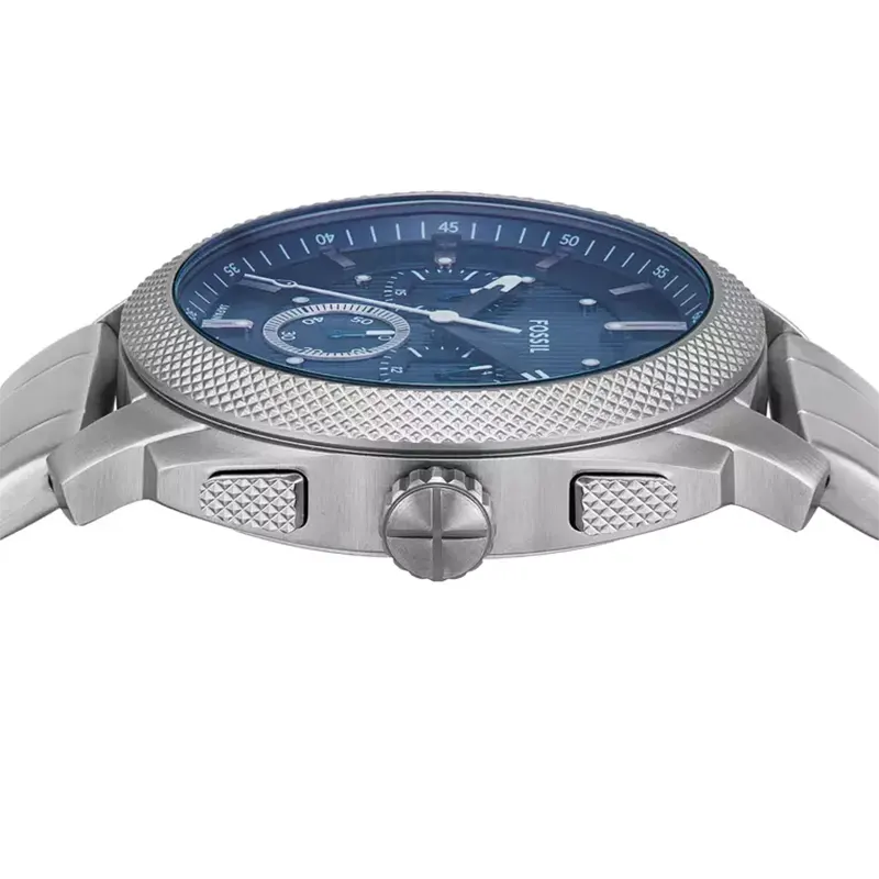 Fossil Machine Chronograph Blue Dial Men's Watch- FS6096